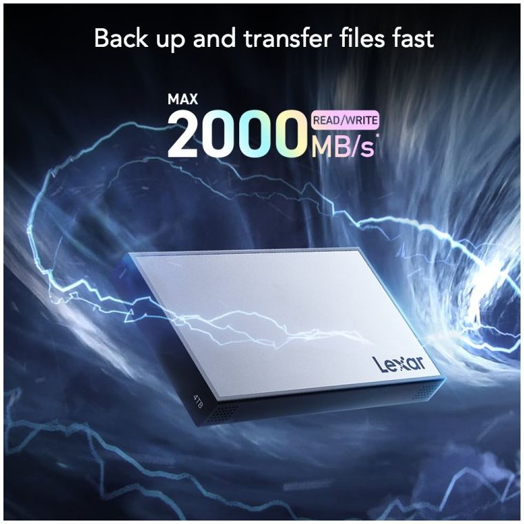 Lexar Workflow PRO Portable SSD 2TB