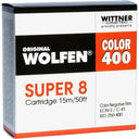 WOLFEN Color 400 Super 8, 15 m ISO 250-400