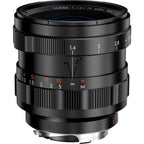 Thypoch Objectif photographique plein format Simera 75mm f/1.4 pour monture Leica M noir