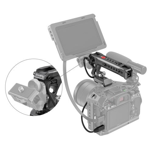SmallRig 3322 NATO Top Handle with Record Start/Stop Remote Trigger - OUTLET