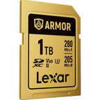 Lexar Professional Or Armor Carte SD UHS-II V60 R280/W210 MB/s IP68 – 1TB