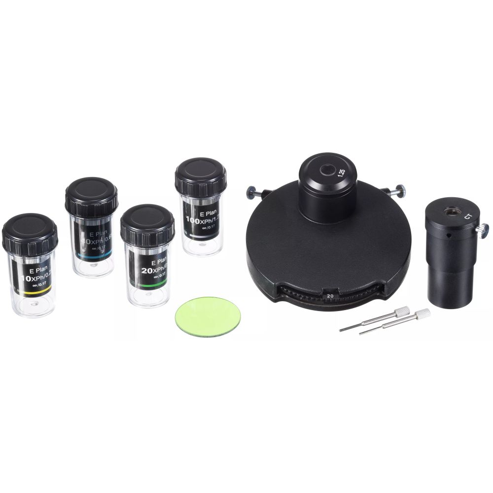 Bresser Jeu de contraste de phase pour le microscope Science Infinity