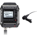 Zoom F1-LP Enregistreur de terrain avec microphone Lavalier + sac de transport
