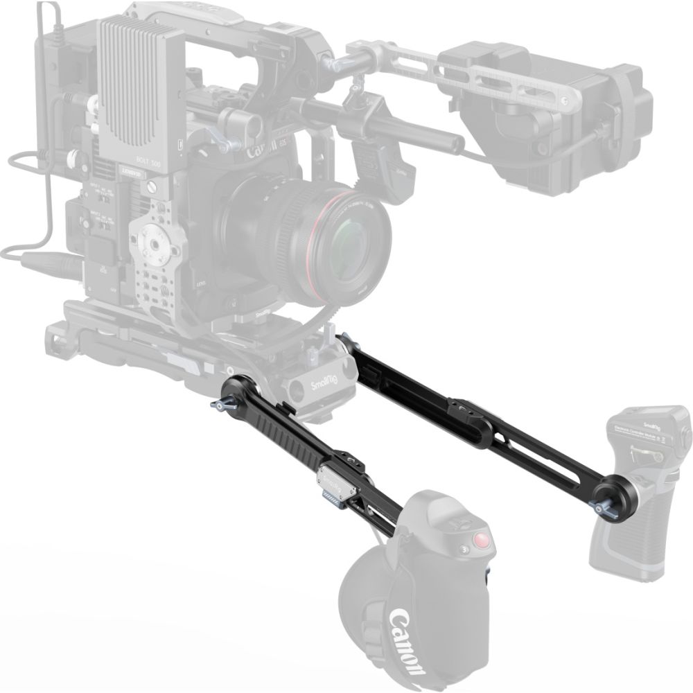 SmallRig 5206 Shoulder Rig Extension Arm Adapter mit ARRI Rosette (2 Stück)