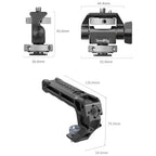 SmallRig 5322 Poignée supérieure avec kit de support de moniteur (compatible avec la griffe froide)