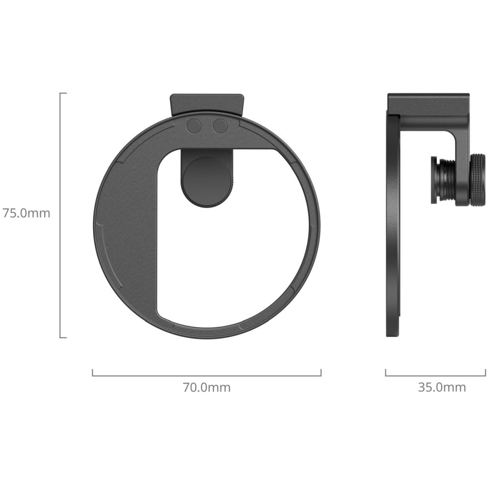 SmallRig 5171 Adaptateur de filtre magnétique universel 67mm