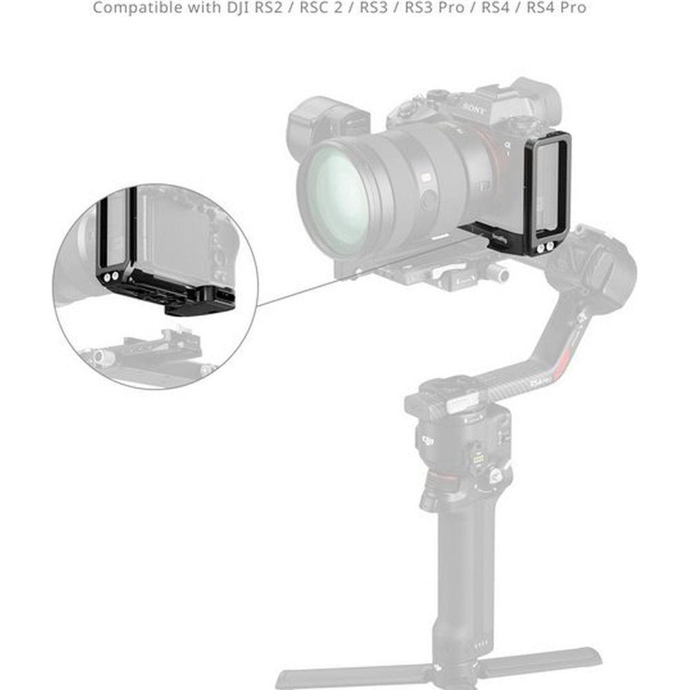 SmallRig 5188 Plaque de Montage en L pour Sony Alpha 1 II / Alpha 9 III