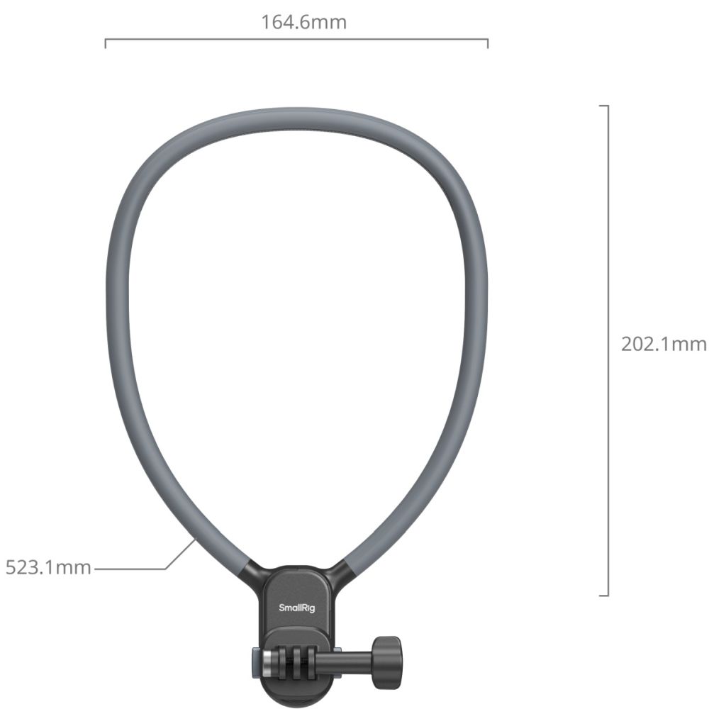 SmallRig 5126 Quick Release Neck Support für Action-Kameras