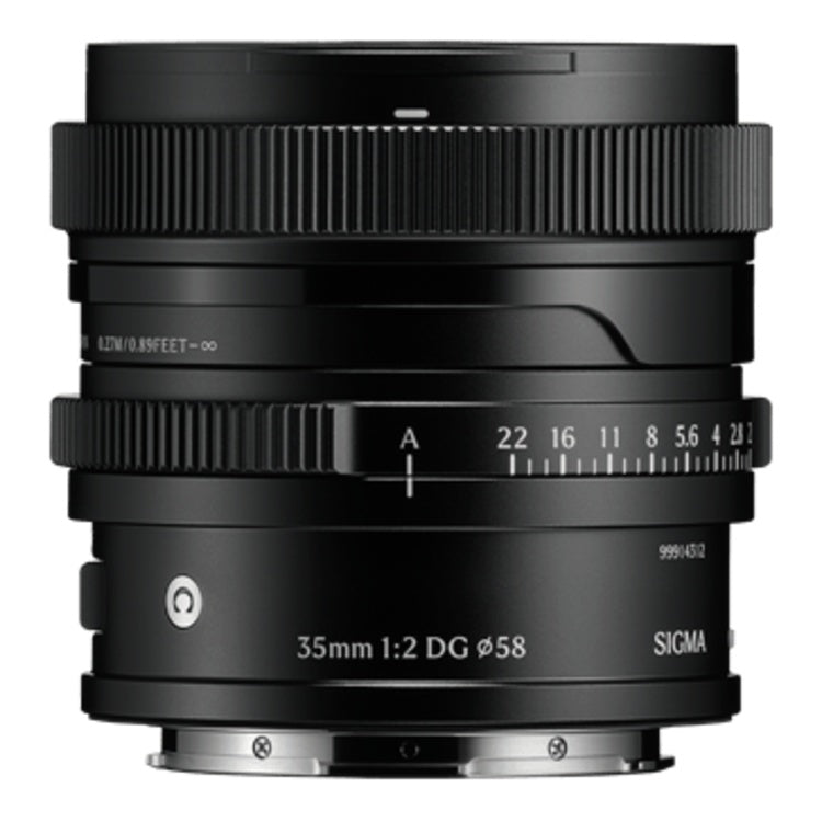 SIGMA 35mm f/2 DG Contemporary Sony E-Mount - Schwarz