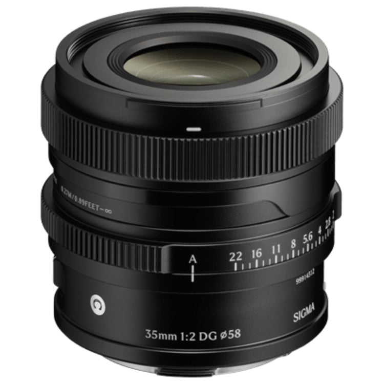 SIGMA 35mm f/2 DG Contemporary Sony E-Mount - Schwarz