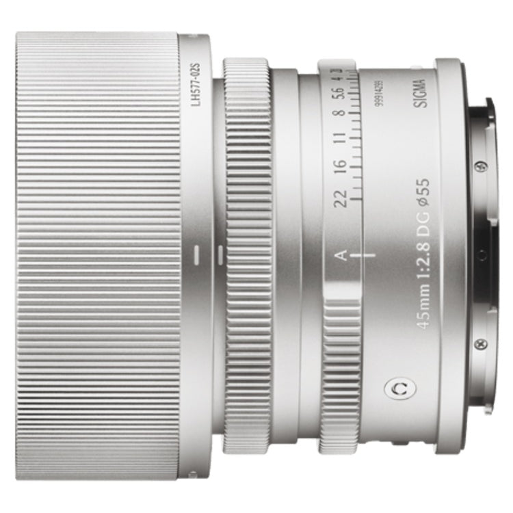 SIGMA 45mm f/2.8 DG Contemporain monture L - Argent