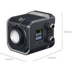 SmallRig 5380 RC 100C COB LED Video Light, Ink Blue (Pro Version / EU Stecker)