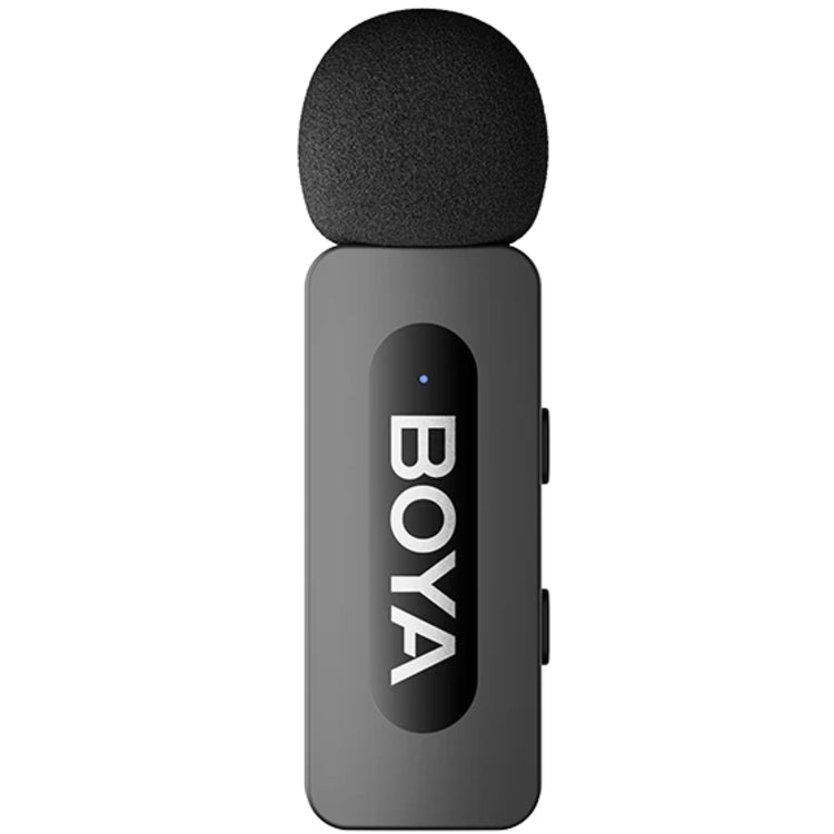 Boya BY-V10 V2.0 Drahtloses Lavalier-Mikrofon für USB-C - 1 x TX und 1 x RX