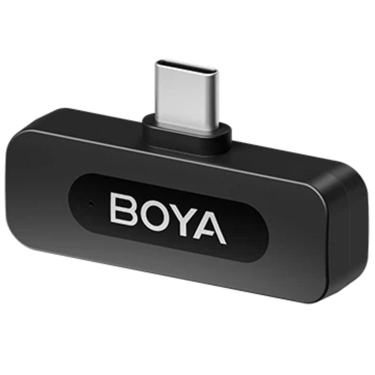 Boya BY-V20 V2.0 Drahtloses Lavalier-Mikrofon für USB-C - 2 x TX und 1 x RX