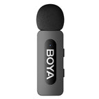 Boya BY-V2 V2.0 Drahtloses Lavalier-Mikrofon für Lightning - 2 x TX und 1 x RX