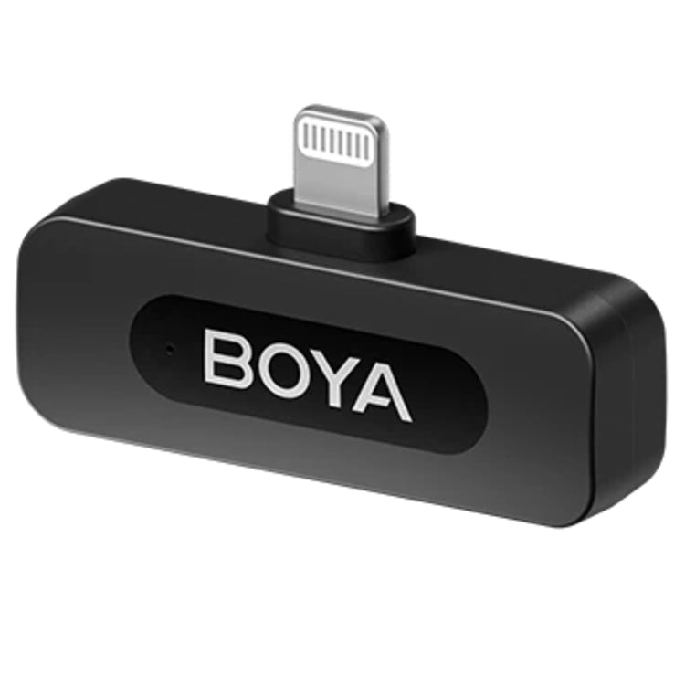 Boya BY-V2 V2.0 Drahtloses Lavalier-Mikrofon für Lightning - 2 x TX und 1 x RX