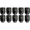 DZOFilm Arles 14/21/25/35/40/50/75/100/135/180mm FF/VV Prime Cine Objektiv PL-Mount (Meter)