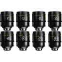 DZOFilm Arles 14/21/25/35/50/75/100/135mm FF/VV Prime Cine Objectif PL monture (metre)