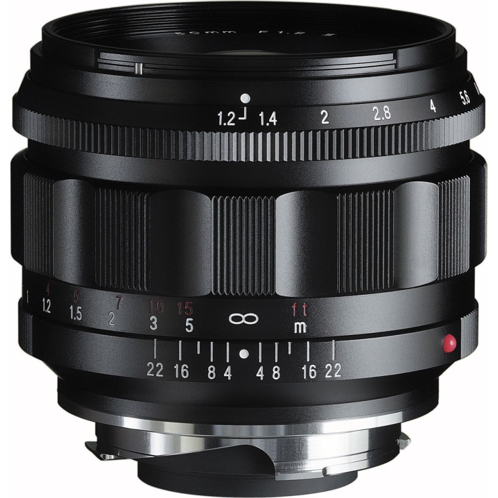 Voigtländer Nokton 50mm f/1.2 Type II ASPH Leica M-mount noir