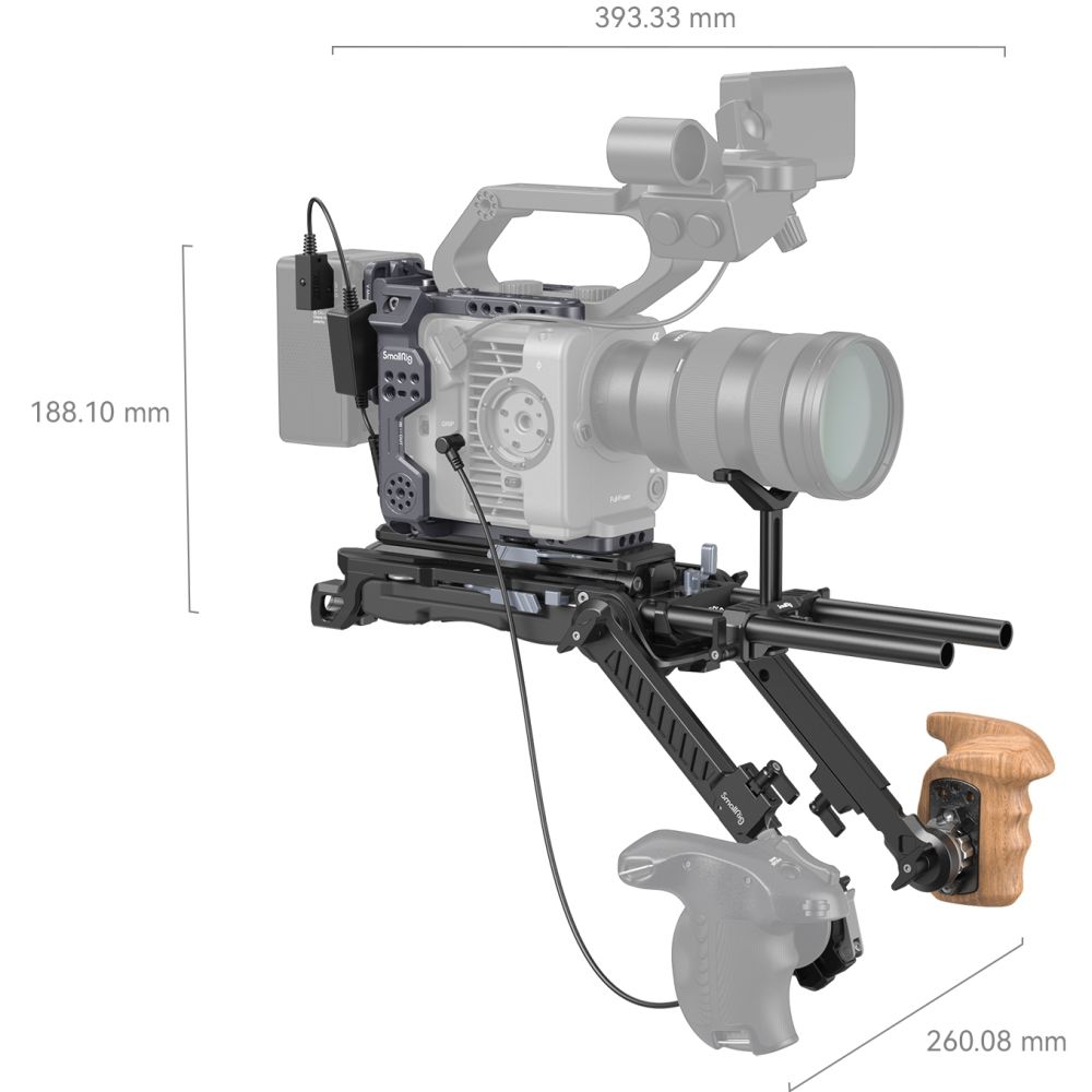 SmallRig 4125B Schulter-Rig Kit für Sony FX6