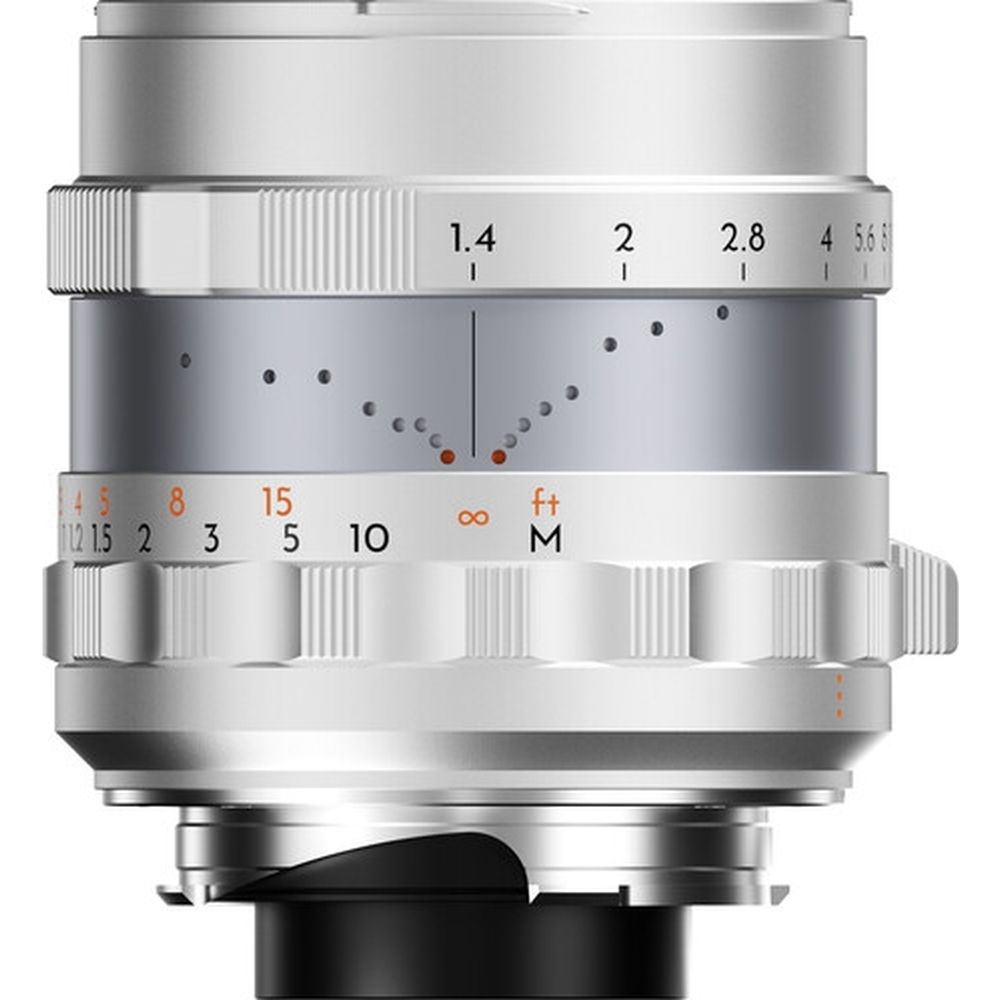 Thypoch Vollformat Simera 28mm f/1.4 Typ II für Leica M Anschluss, silber