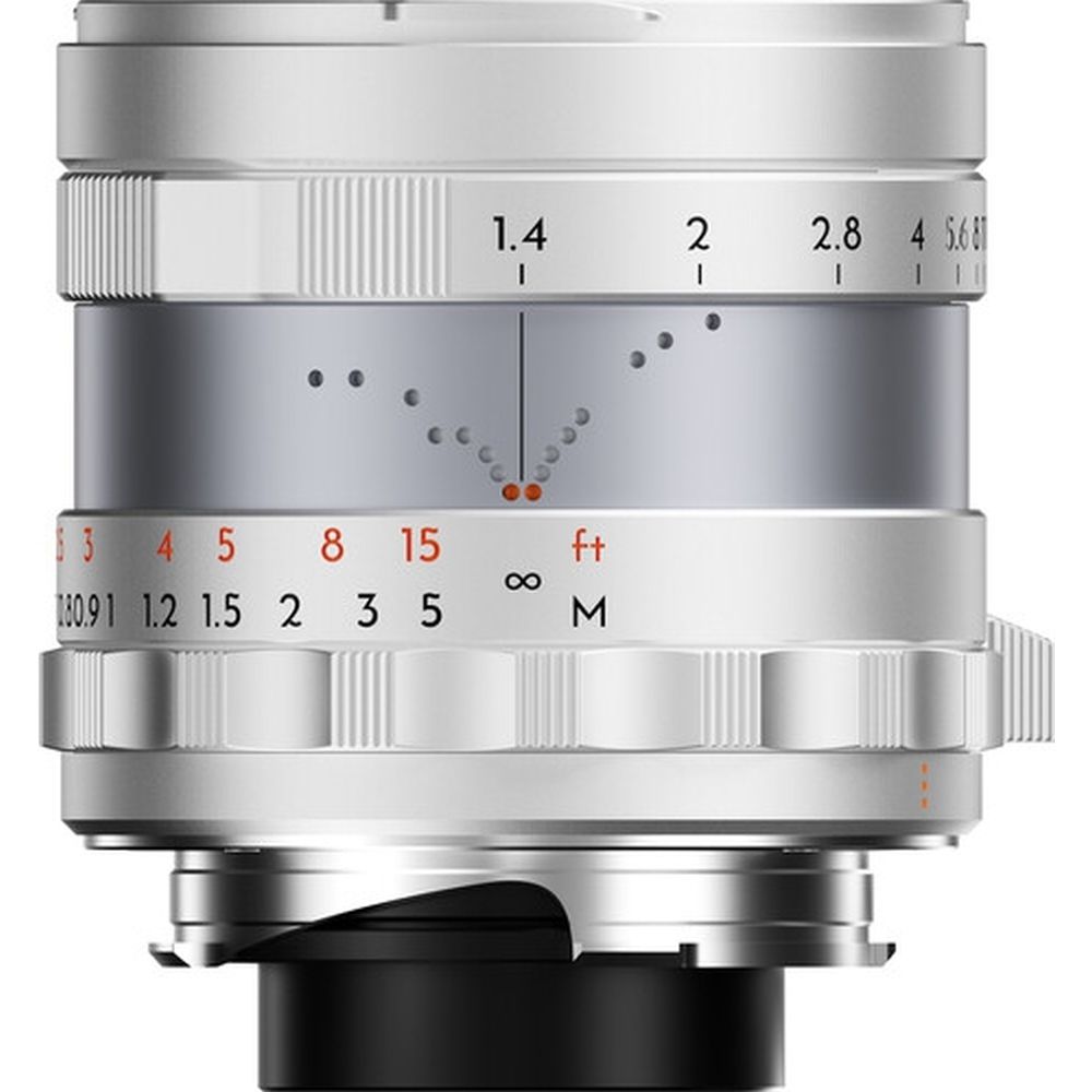 Thypoch Full-frame Simera 35mm f/1.4 Type II pour monture Leica M, argenté