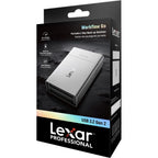 Lexar Workflow Go SSD portable - Boîtier de secours