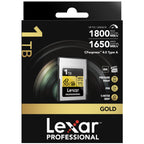 Lexar Professional Gold 4.0 CFexpress Type A 1TB VPG400 R1800/W1650 MB/s