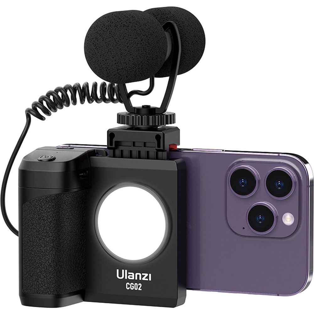 Ulanzi CapGrip LED CG02 - poignée avec éclairage vidéo