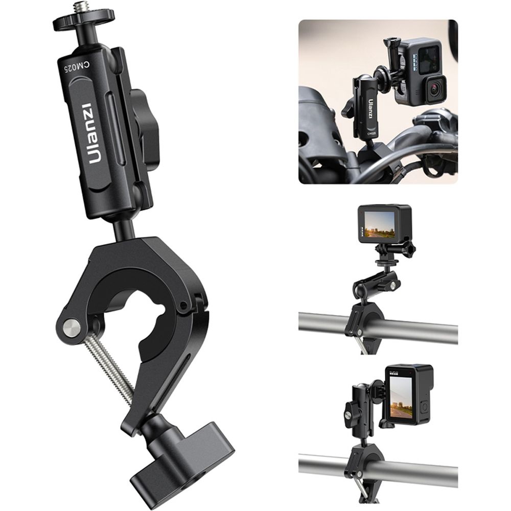 Ulanzi CM025 Fahrrad/Motorrad Lenkerklemme für Actioncam