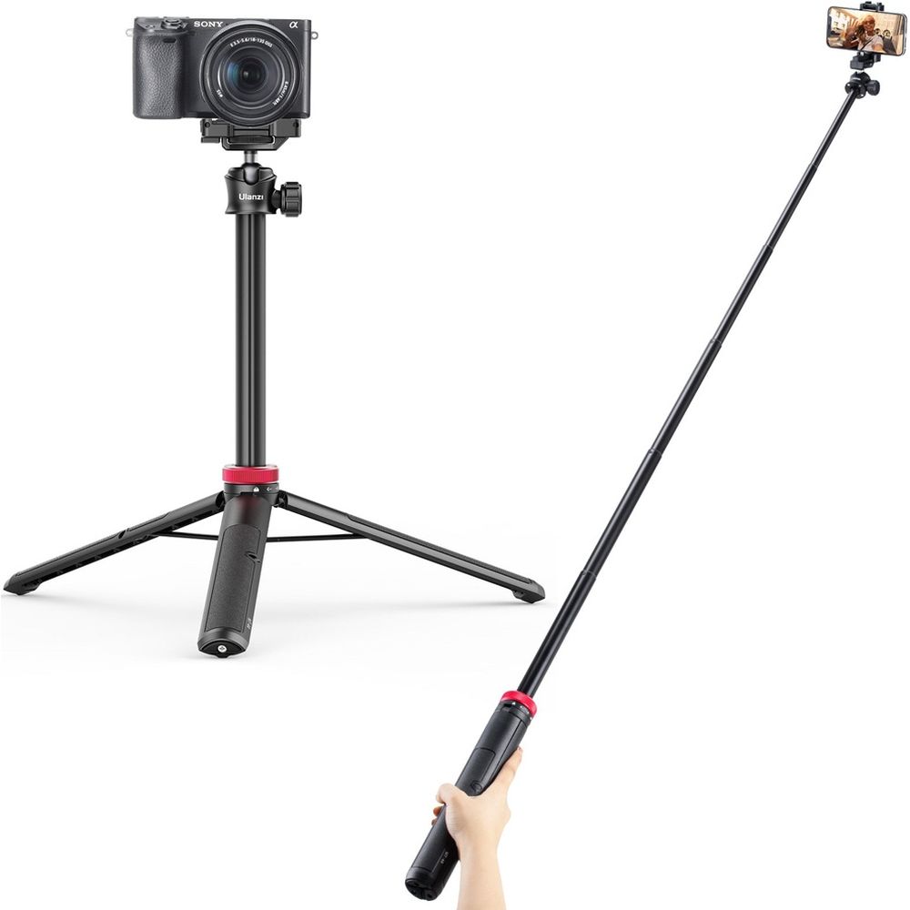Ulanzi MT-44 Selfie Stick Tripod phone and Camera, 146cm