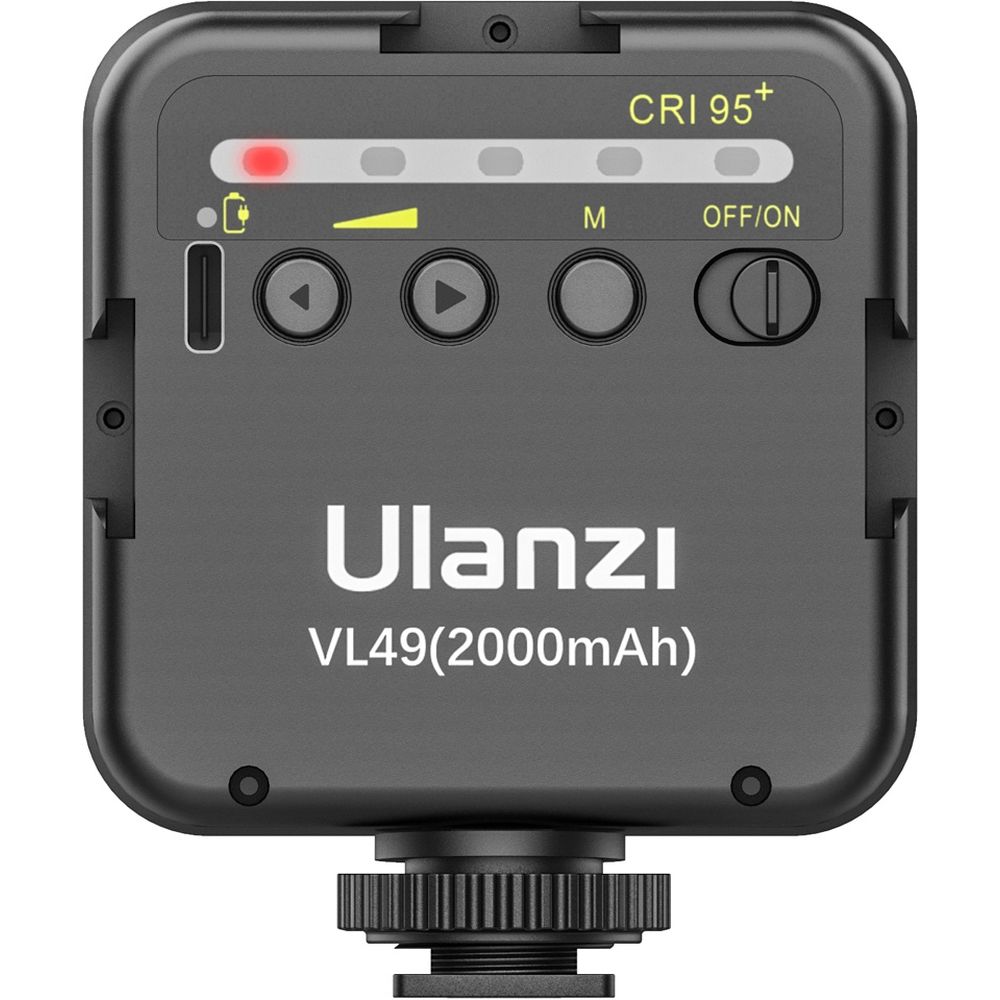 Ulanzi VL49 Mini-LED-Lampe, schwarz