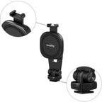 SmallRig 5283 AC-10 Ansteckbare Telefonklemme mit Cold Shoe Mount