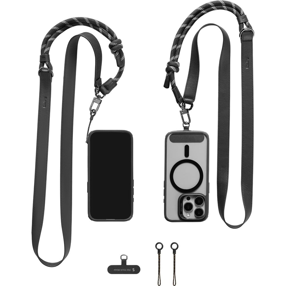SmallRig 4989 FilMov Handy-Schultergurt, schwarz