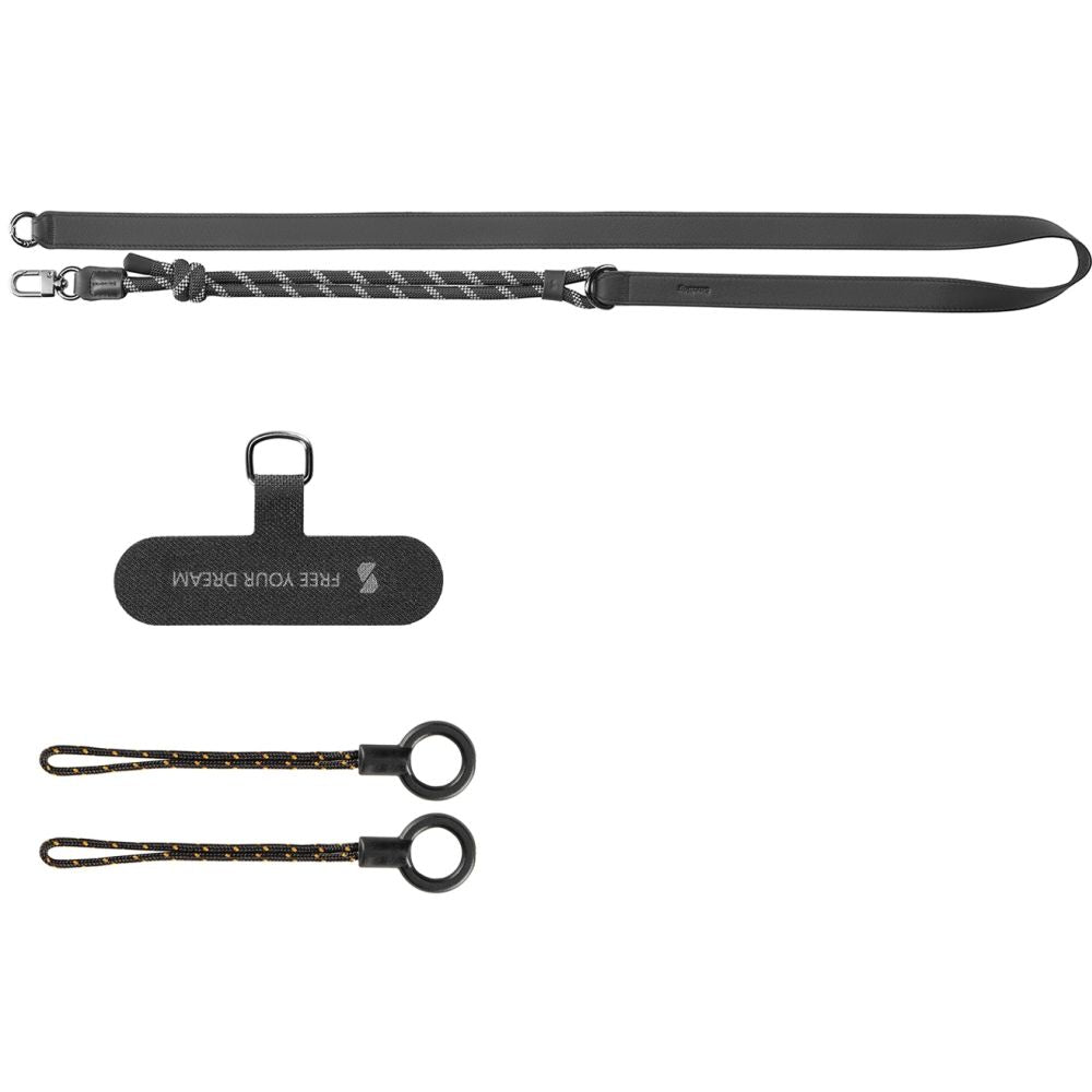 SmallRig 4989 FilMov Handy-Schultergurt, schwarz
