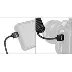 SmallRig 4963 Câble de données HDMI spiralé (A à A)