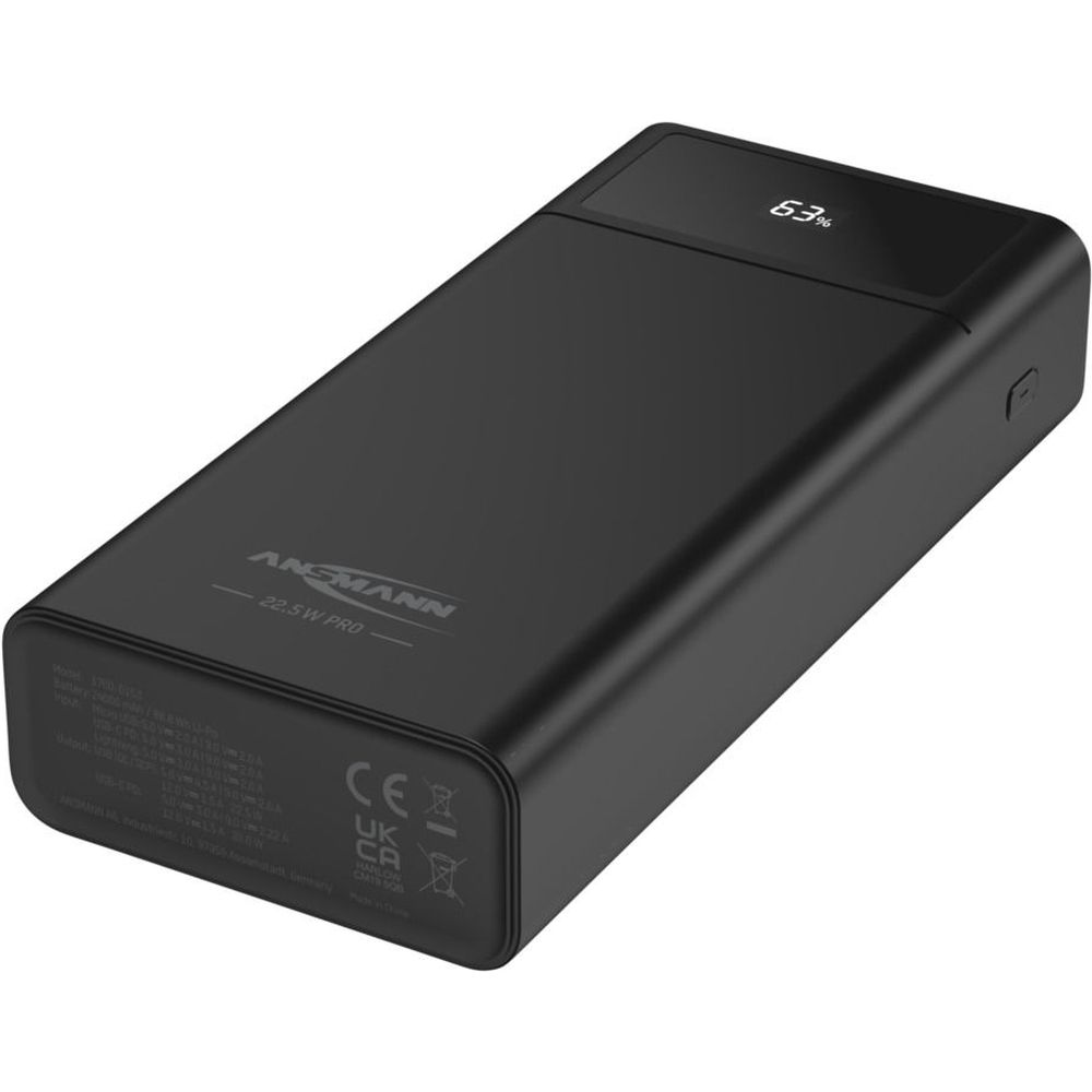 Ansmann PB322PD Powerbank 24 000 mAh QuickCharge 3.0 22.5W