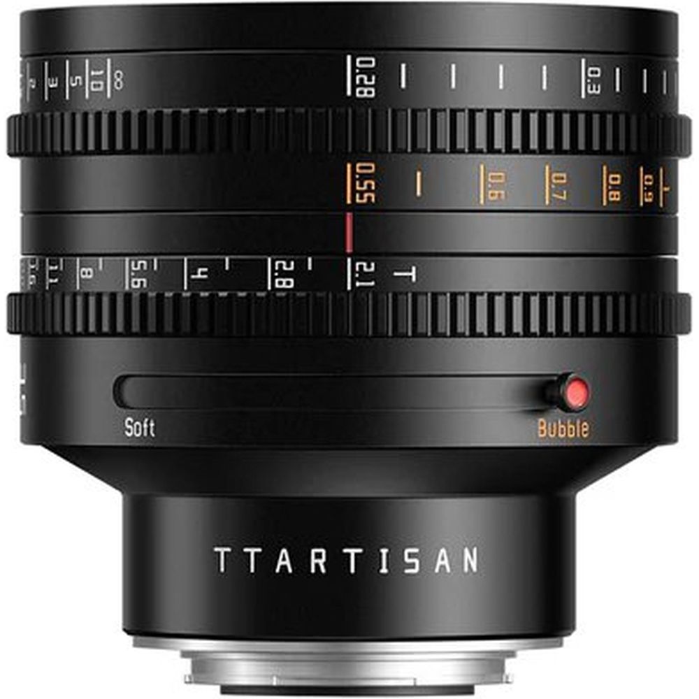 TTArtisan 35mm T2.1 Fuji X Mount Schwarz