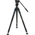 Sirui SVS60+S3 Einstufiges Carbonfaser-Höhenverstellungs-Videostativ-Kit