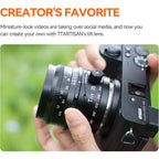 TTartisan APS-C Tilt 35mm f/1.4 Fuji X Mount Schwarz