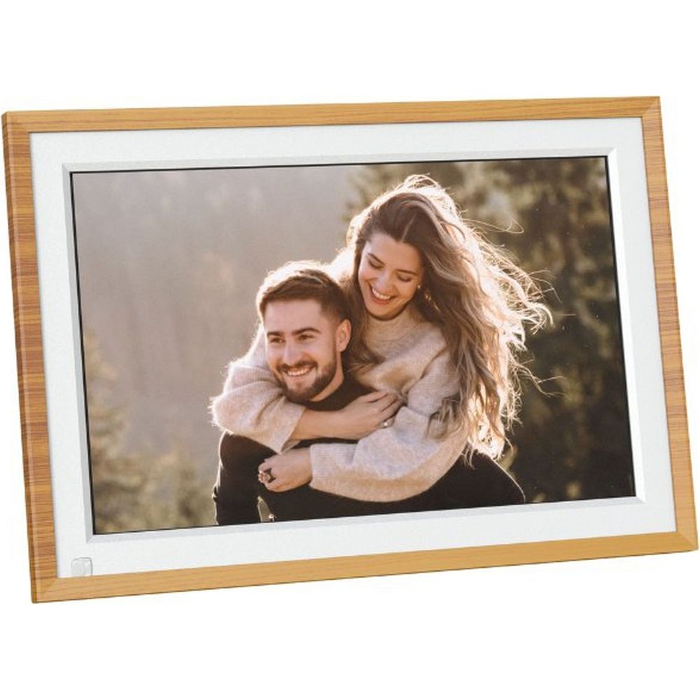 Agfaphoto Digitaler WiFi Fotorahmen 10-Zoll Holz