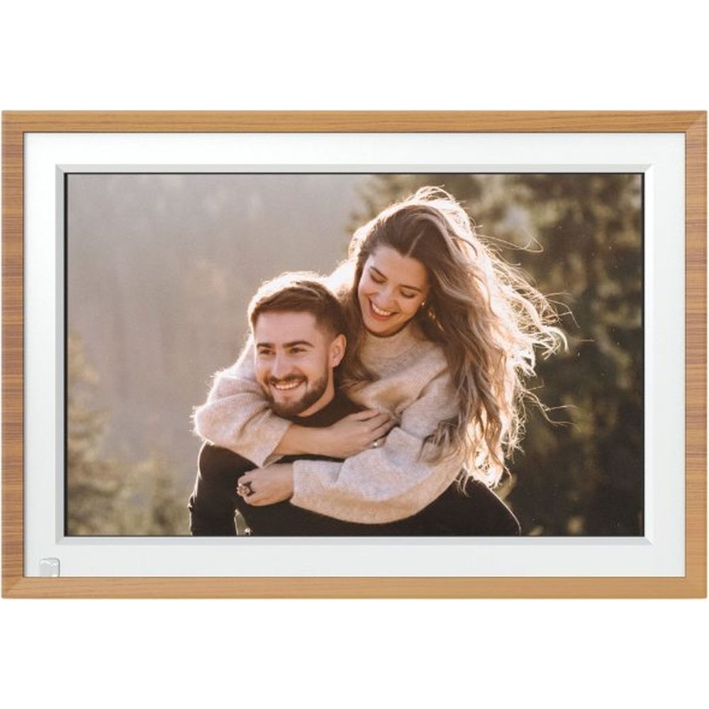 Agfaphoto Digitaler WiFi Fotorahmen 10-Zoll Holz