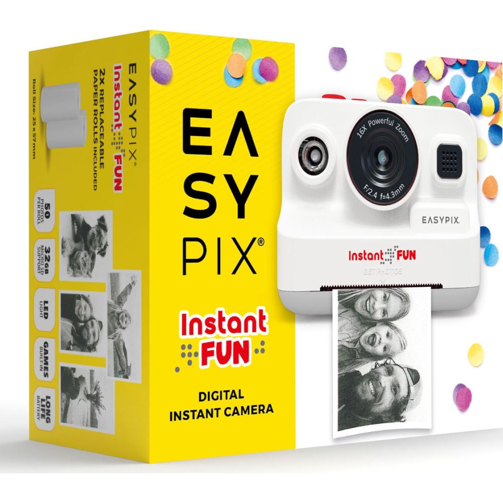 Easypix InstantFUN digitale Sofortbildkamera