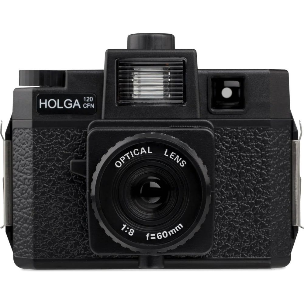 Holga 120GCFN Appareil Photo pour Film et Rouleau, Objectif et Verre Optique (Incl. Film B+W + Batterie)