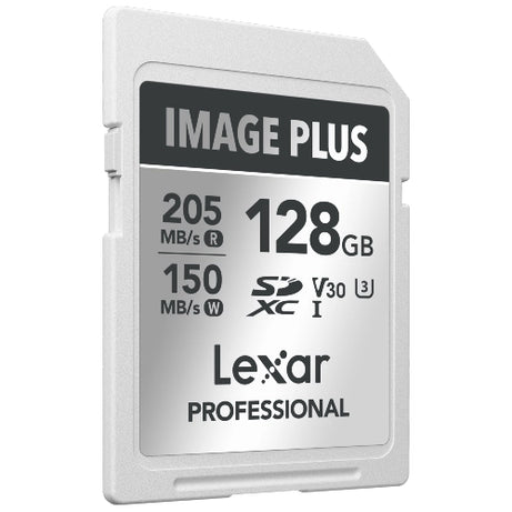 Lexar Image Plus SD-Karte UHS-I V30 R205/W150 MB/s - 128GB