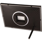 Frameo Digitaler Fotorahmen HF-109T Schwarz 10,1 Zoll mit FrameGlow