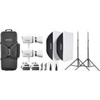 Godox Litemons LA300Bi Bi Couleur LED Éclairage Vidéo 2 light Kit
