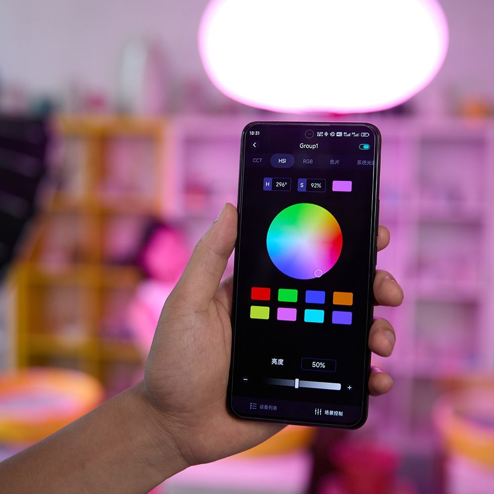 Godox Litemons LA300R Lumière vidéo LED RVB Kit de 2 lumières
