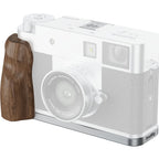 SmallRig 5223 L-förmige Montageplatte mit Holzgriff für FUJIFILM X halb, silber