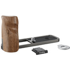 SmallRig 5394 Plaque de Montage en L avec Poignée pour en Bois FUJIFILM X Half, Argent Anthracite